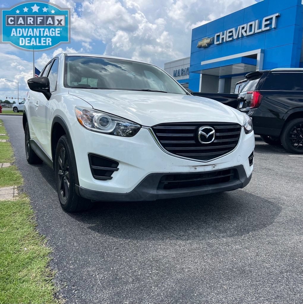 2016 Mazda Mazda CX-5 Sport in White — front three-quarter view